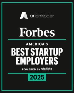 Certificate of award to Arionkoder from Forbes