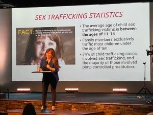 Lynda Bergh Herring ending child trafficking