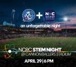 NCRC STEM NIGHT BRINGS SCIENCE AND BASEBALL TOGETHER AT THE CANNON BALLERS GAME
