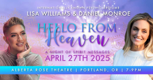 Renowned psychic medium Lisa Williams and Daniel Monroe