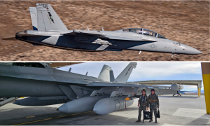 U.S. Navy Lt. Matt Haney is an instructor in the EA-18G Growler at Naval Aviation Warfighting Development Center (NAWDC) in the Airborne Electronic Attack Weapons School also enrolled in the new Masters of Warfare Operations degree from the Naval Postgraduate School.