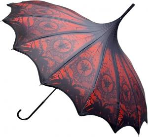 Red Ritual Gothic Umbrella