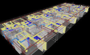 Mechanical Pipework And  Fire Protection Layout - Bettersea Power Station