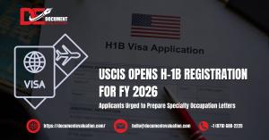 H-1B Specialty Occupation Letter