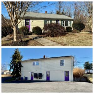 Solid 2,150± finished sf. building on .35± acre lot in downtown Orange, VA  •	The floor plan is conducive for 2-4 office/living suites w/6 total entrances & 4 full bathrooms •	The main level has a reception area, 3 offices (or 2 bedrooms plus living room/dining room).