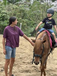 Ryan on horse