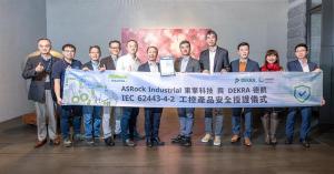 ASRock Industrial Sets New Benchmark in Industrial Cybersecurity  with IEC 62443-4-2 Certification, DEKRA and Onward Security Providing Professional Support