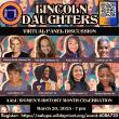 Celebrate Women’s History Month with 'Lincoln Daughters' Virtual Panel Discussion