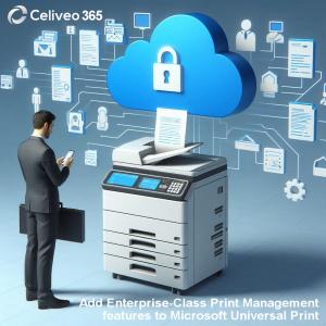 Add AI, DLP and card authentication and many other advanced features to Microsoft Universal Print, Azure Elastic Cloud print management