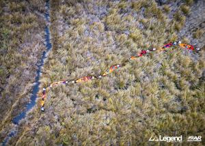 Kayak Portage at the Legend race