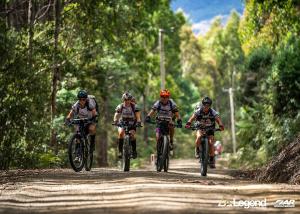 Mountain biking in Tasmania at the Legend Race