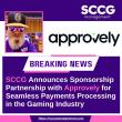 SCCG Announces Sponsorship Partnership with Approvely for Seamless Payments Processing in the Gaming Industry