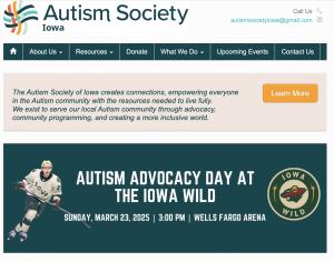 Autism Society of Iowa HomePage