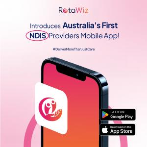 Australia's First NDIS Provider Mobile App, RotaWiz