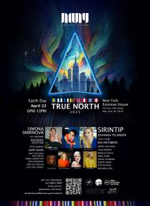 Poster of True North 2025 Showcase by Nordic Artist of New York