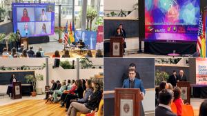 Climate Governance Forum and Women's Leadership event in La Paz at the Catholic University of Bolivia