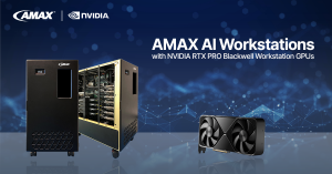 AMAX AI Workstation with RTX PRO Blackwell Workstation GPU