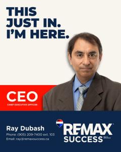 RE/MAX Success Realty Welcomes Ray Dubash as New CEO - AFV NEWS