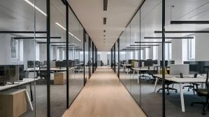 glass partition walls for office