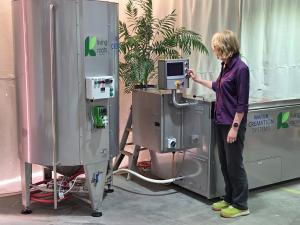 aquax water cremation machine with vent scrubber