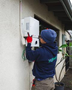 Solar and battery monitoring and maintenance