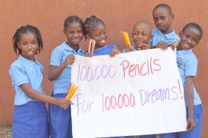 100,000 pencils for 100,000 dreams