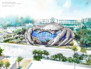 Architectural Concept Art, Initial Presentation to Board ©Vacation Myrtle Beach, 2025