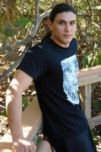 Man wearing God Almighty Tshirt - God PowerTees