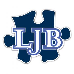 Loyd J Bourgeois Injury & Accident Lawyer logo of puzzle piece with LJB initials