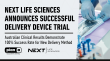 NEXT Life Sciences Announces Successful Plan A™ Delivery Device Clinical Trial in Australia