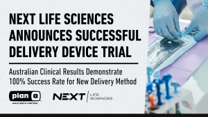 Australian Clinical Results Demonstrate 100% Success Rate for New Delivery Method