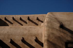 Detail of the New Mexico Museum of Art