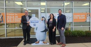 Stanton Optical Avon Staff Celebrating Grand Opening Ceremony