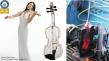 A REVOLUTIONARY FUSION OF GLASS CRAFTSMANSHIP AND MUSIC; THE WORLD'S FIRST PLAYABLE GLASS VIOLIN