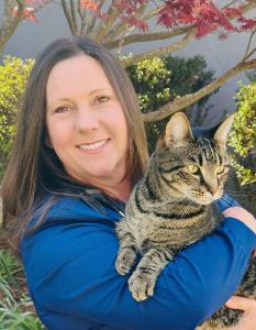 Dr. Kim Bagnoni, at her practice of in home pet euthanasia in Augusta, GA and surrounding areas