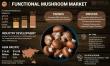 Functional Mushroom Market Size to Worth USD 62.18 Billion by 2032 | CAGR of 9.14% during 2025-2032