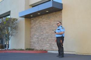 Standing Security Guard Service.