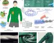 Self-powered wireless sensing fibers for new wearable technology