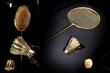 Leronza Unveils World's First 24K Gold Badminton Set Worth $27,000