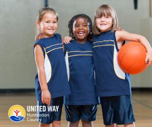 local children play sports