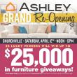 Ashley Grand Re-Opening – Up to $25,000 in Furniture Giveaways