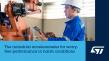 ST reveals industrial-grade accelerometer with edge AI and ultra-low power for maintenance-free smart sensing