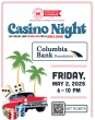Columbia Bank Foundation Returns as All-In Sponsor for The Phoenix Center's 2025 Casino Night Fundraiser
