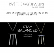 Pavé The Way® Jewelry's Stay Balanced Necklace
