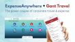 ExpenseAnywhere and Gant Travel Partner to Simplify Enterprise Travel and Expense Management