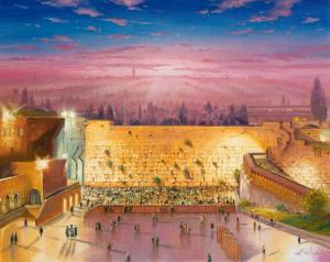 painting of Kotel