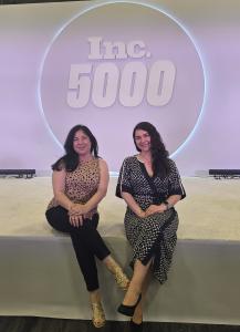 Healthy Horizons CEO Sheila Janakos and COO Cassi Janakos at Inc 5000 2024