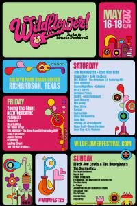 Wildflower! Arts & Music Festival is May 16-18 in Richardson, Texas