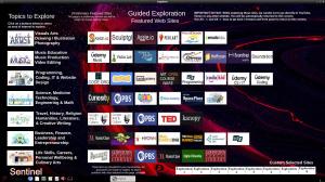 Guided Exploration provides a curated list of websites organized by topics such as art, business, history, music, travel, science, coding and life skills. Allowing safe exploration of hobbies, interests and even future careers, parents can add up to 8 additional sites. 