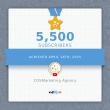 COSMarketing Agency Reaches 5500 Subscriptions on YouTube